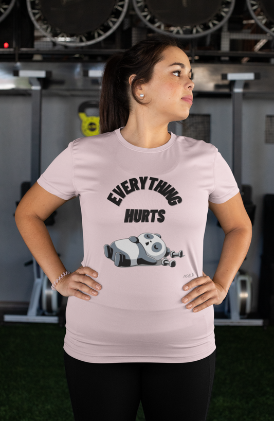 "Everything Hurts" Cotton Tee