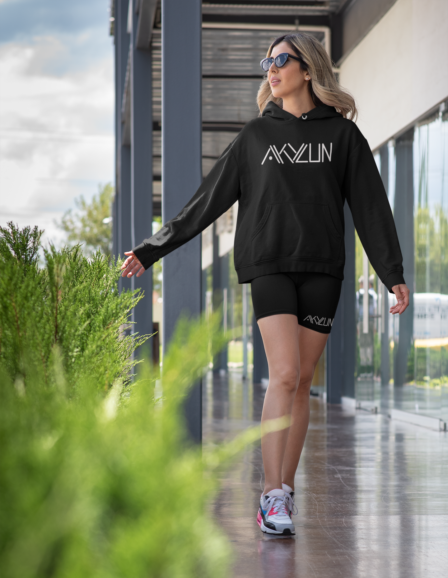 Akylun Logo Hooded Sweatshirt