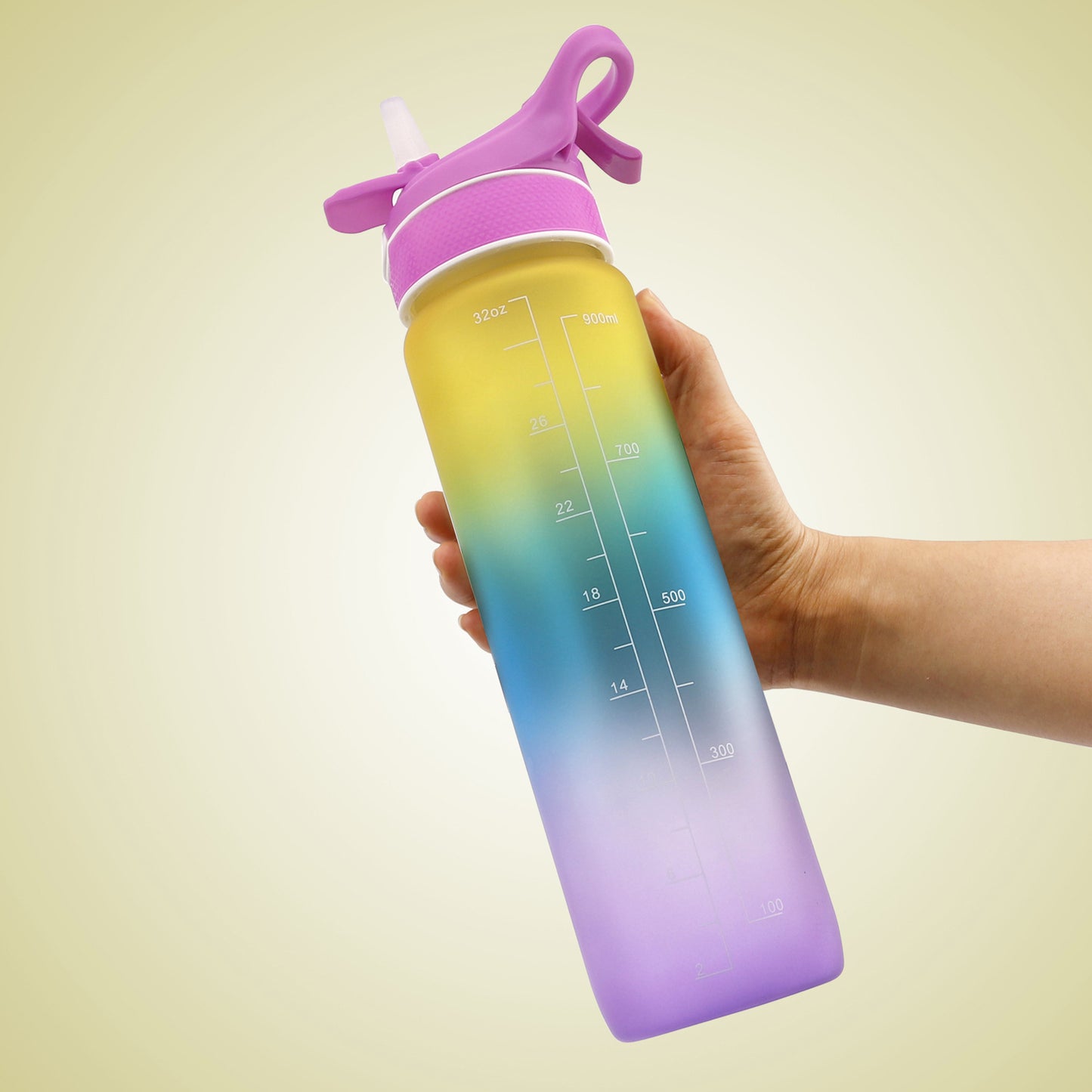 1000ML Plastic Spray Water Bottle