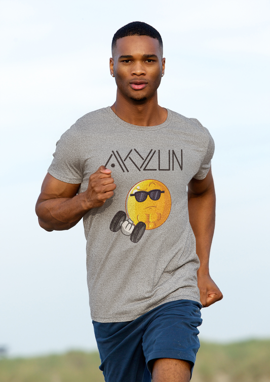 Aklyun Smiley Face Short-Sleeve T-Shirt