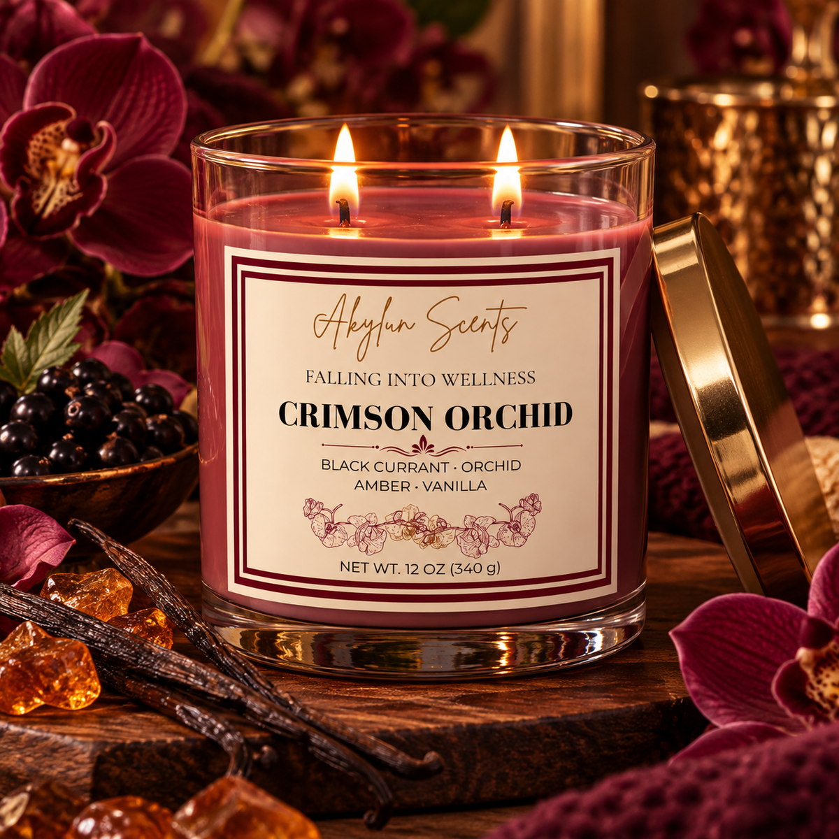 Crimson Orchid