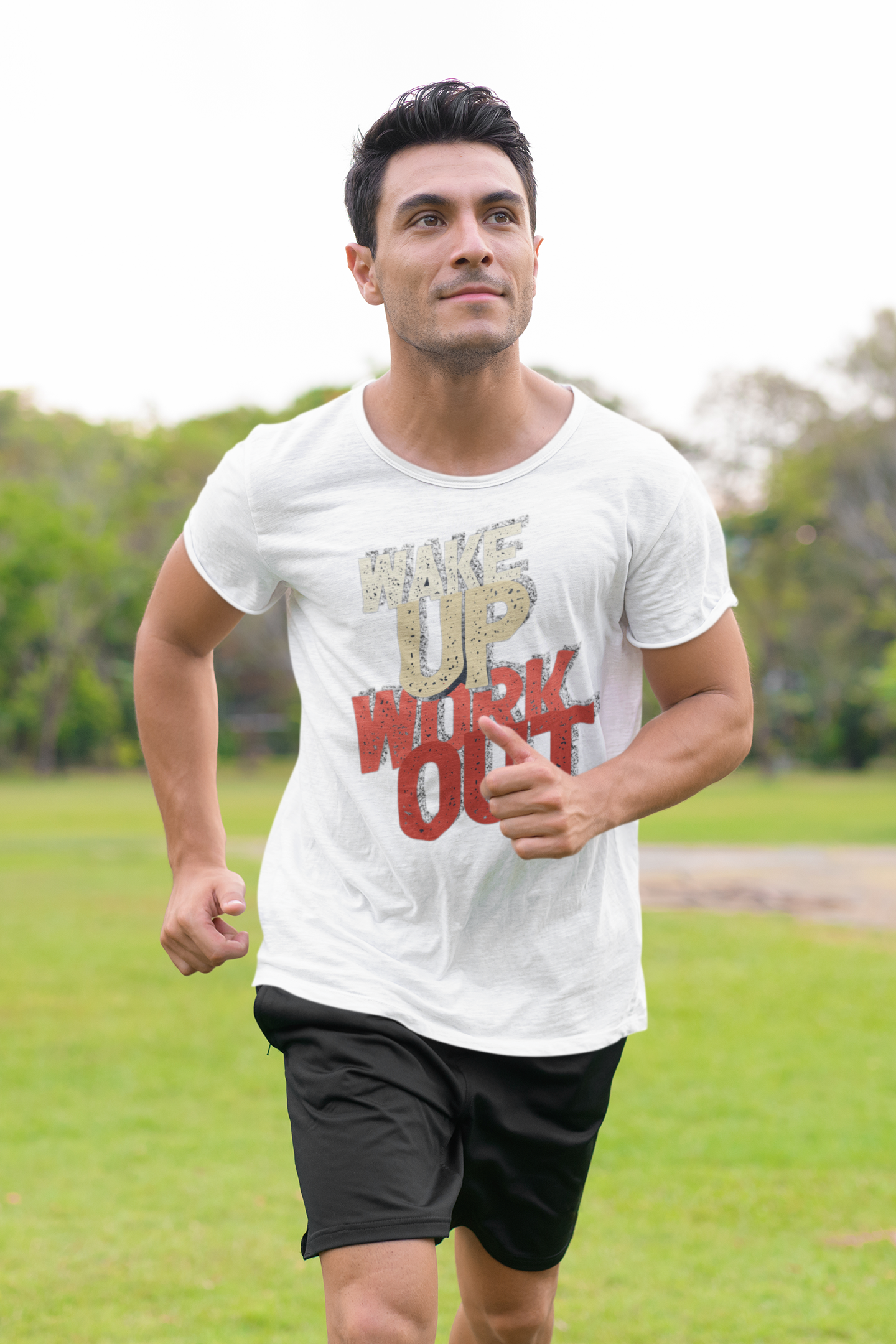 Wake up Work out Short-Sleeve T-Shirt