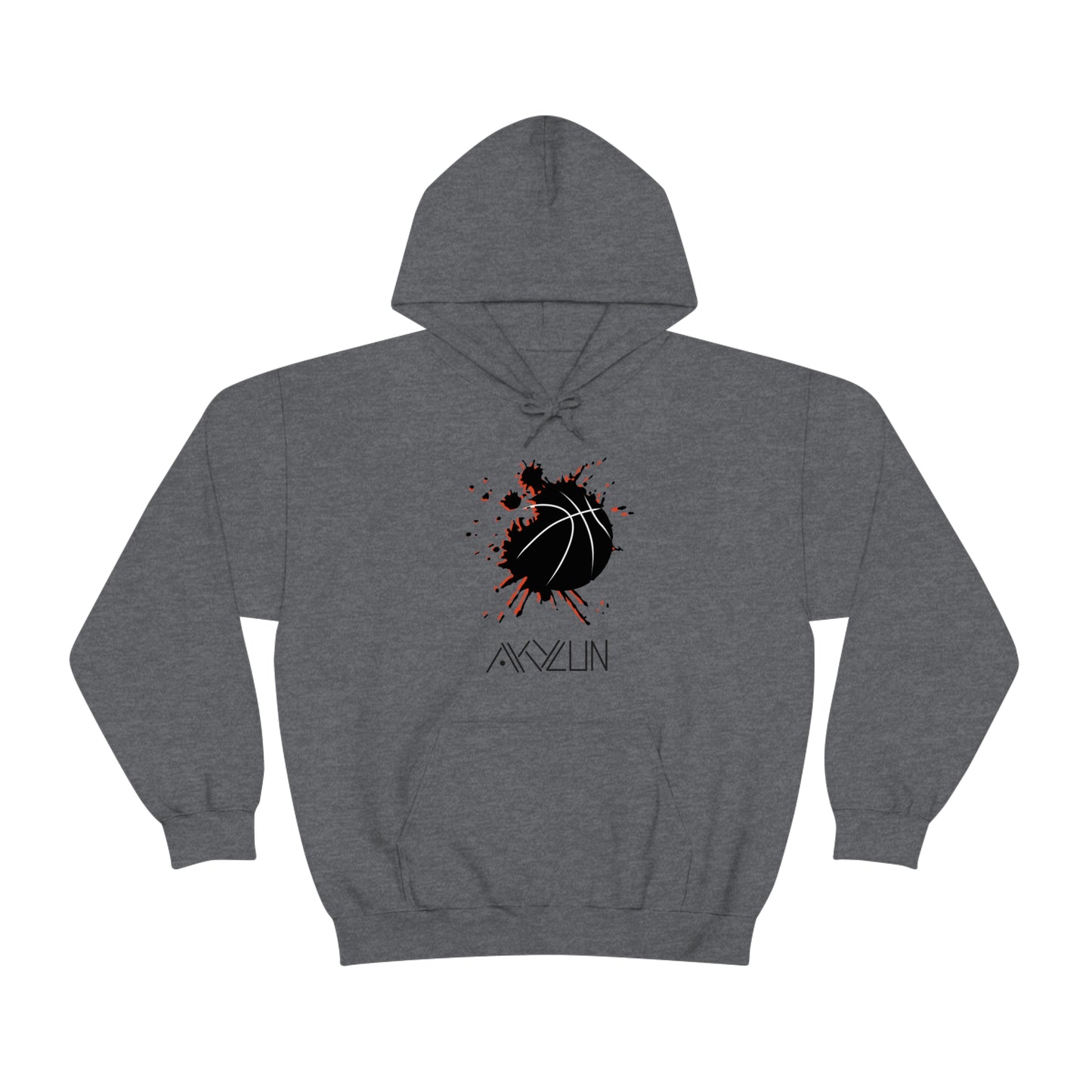 Black Akylun Hoops Hooded Sweatshirt