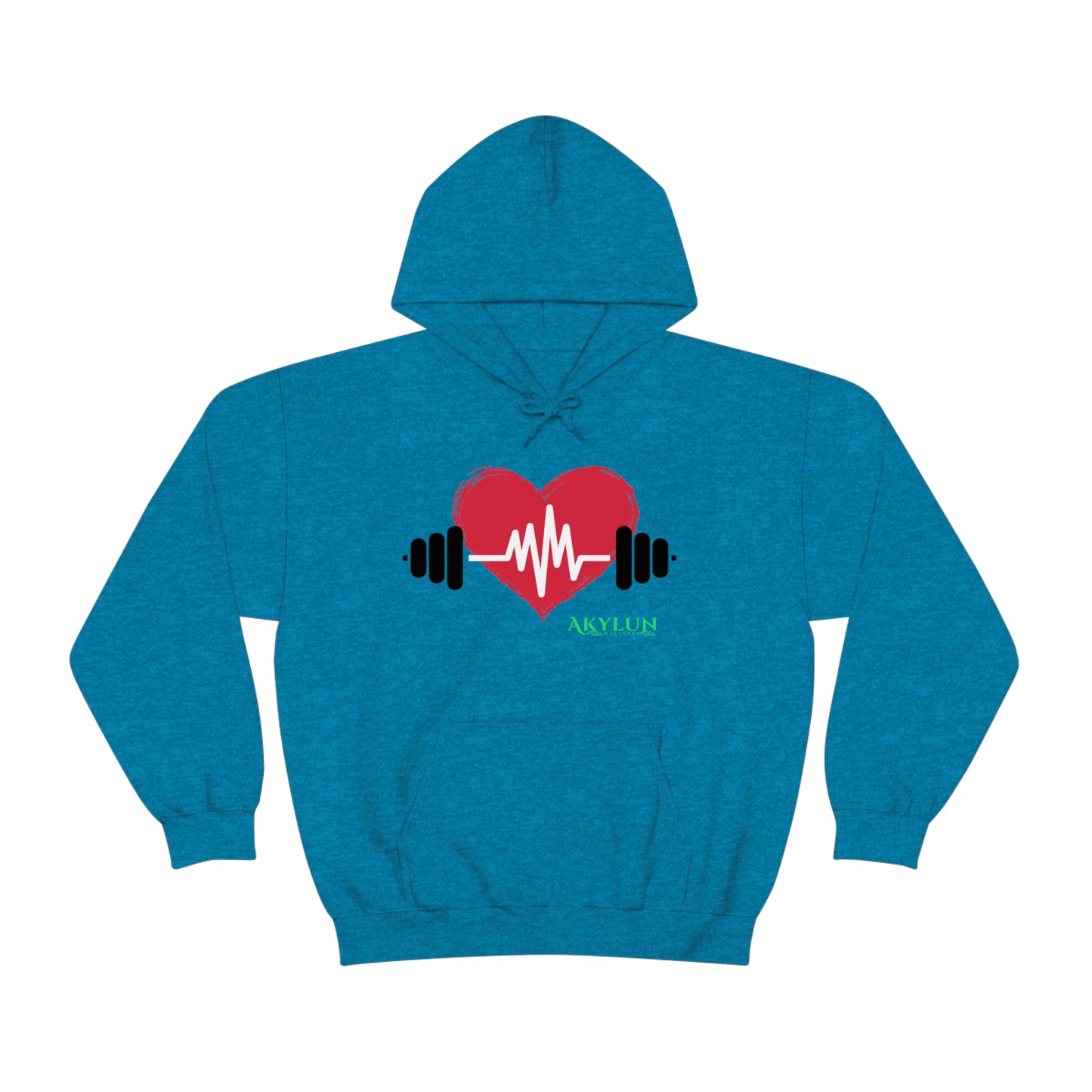 "Love the Gym" Hooded Sweatshirt