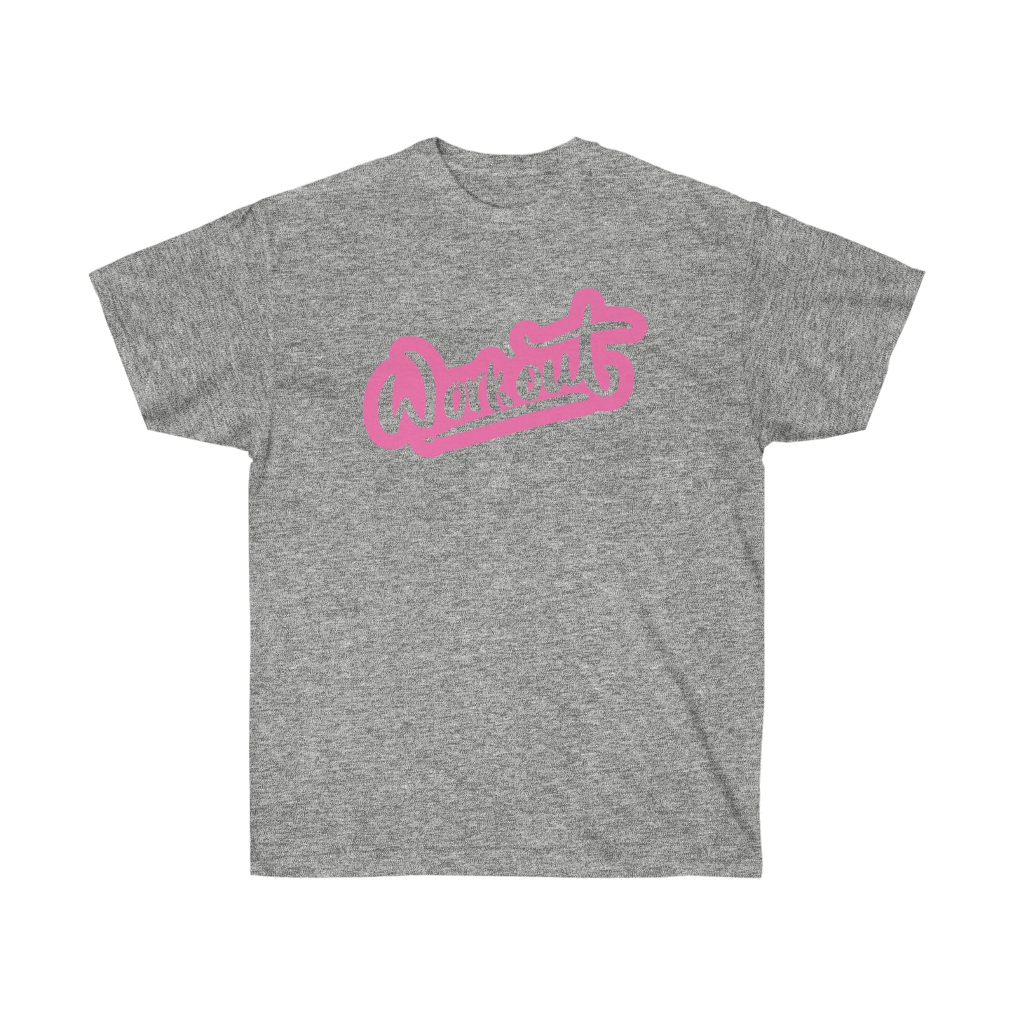 Pink Workout Cotton Tee