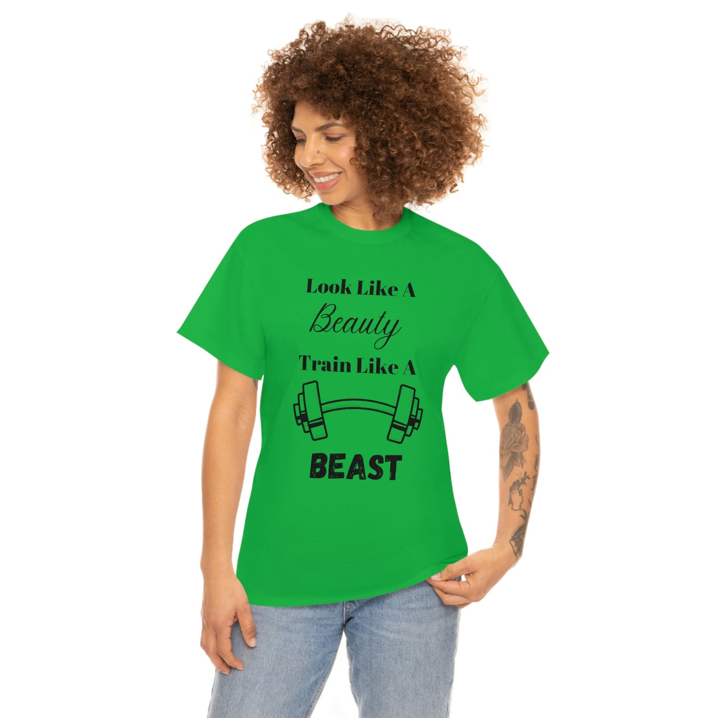 Train Like a Beast Cotton Tee