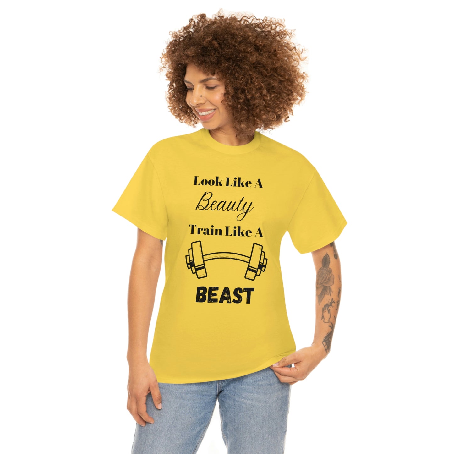 Train Like a Beast Cotton Tee