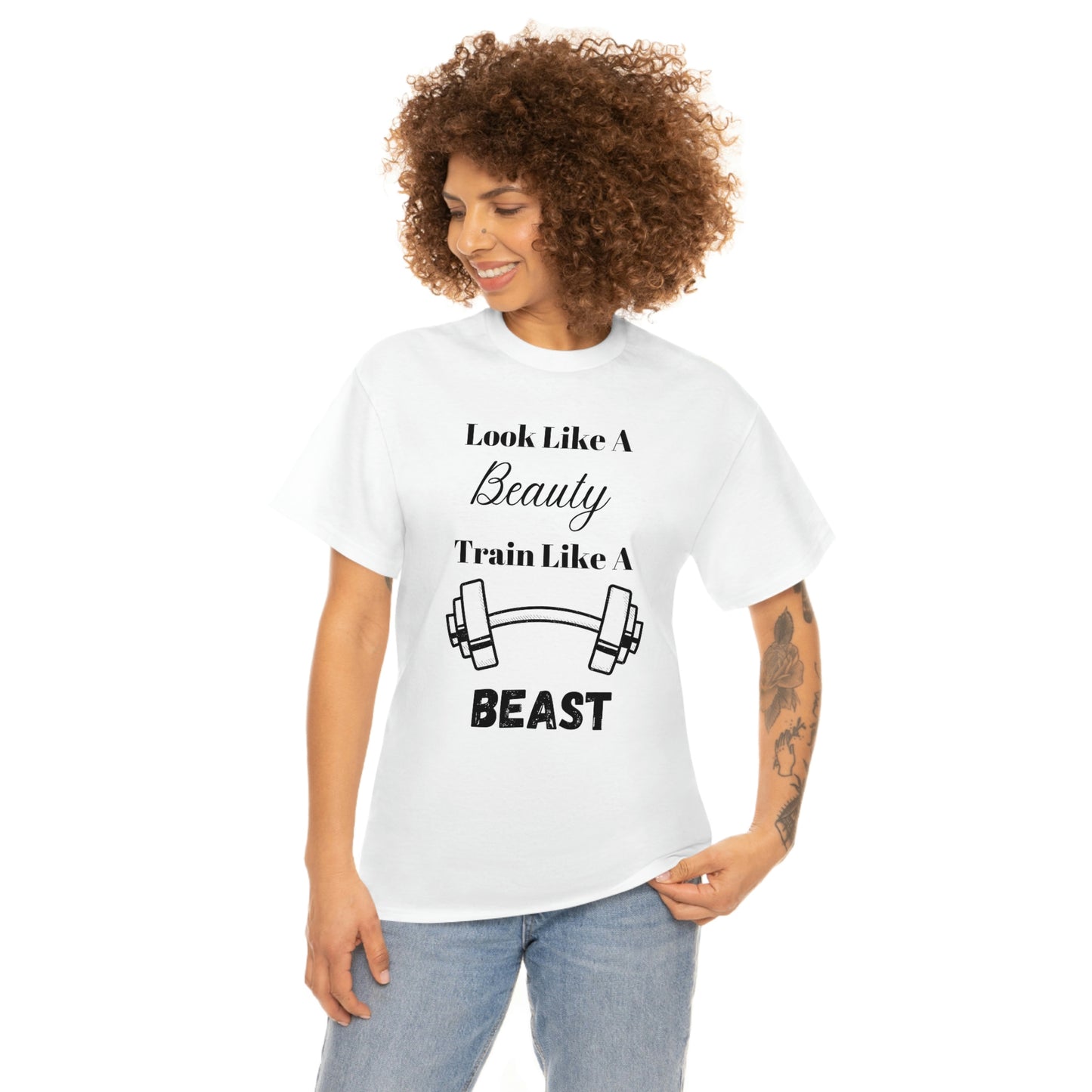 Train Like a Beast Cotton Tee