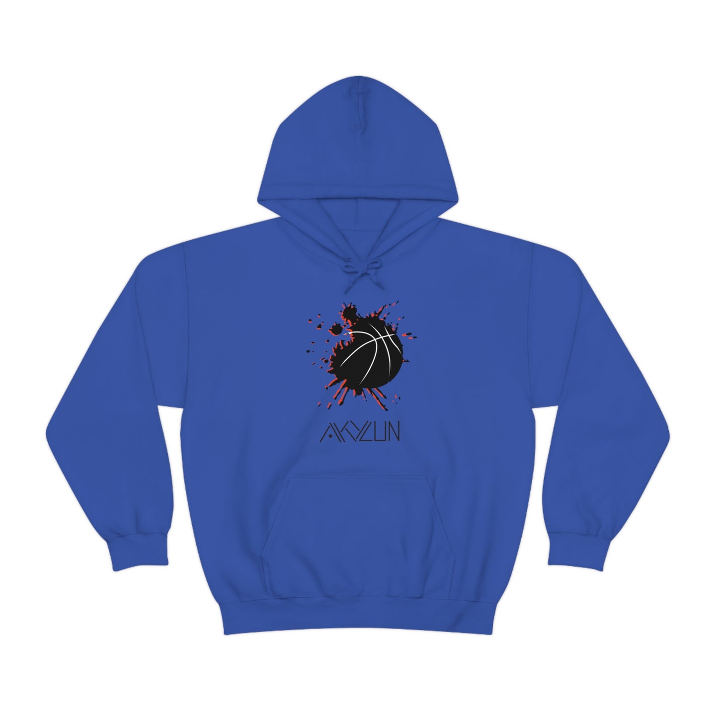 Black Akylun Hoops Hooded Sweatshirt