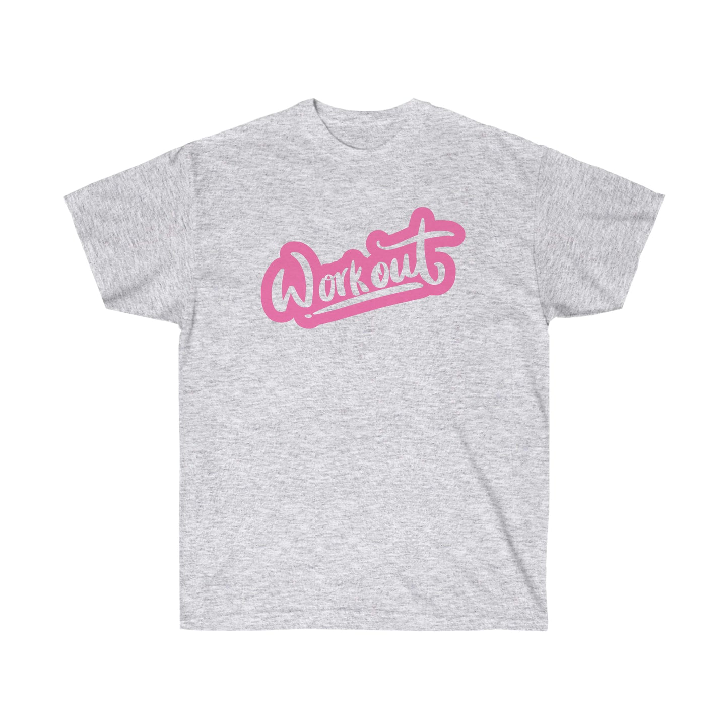 Pink Workout Cotton Tee