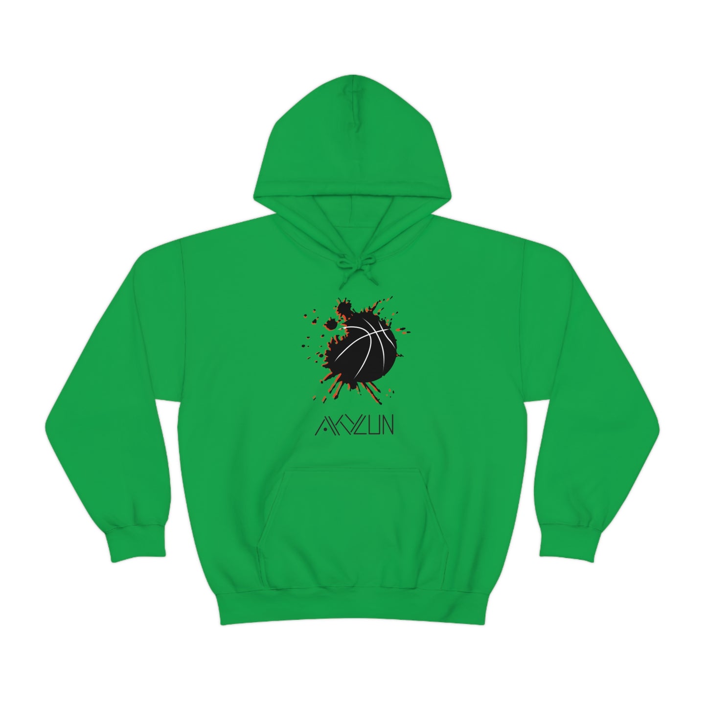 Black Akylun Hoops Hooded Sweatshirt