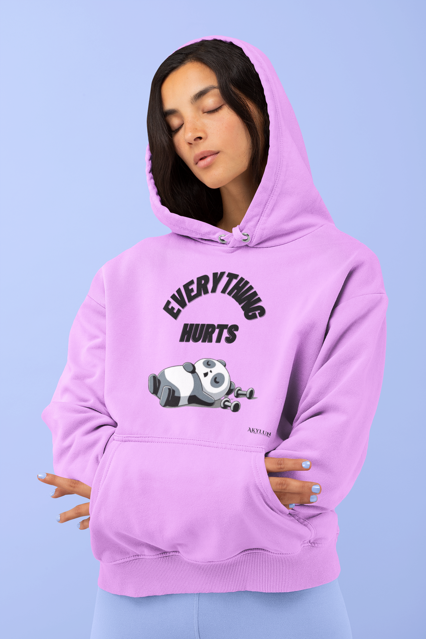 "Everything Hurts" Hooded Sweatshirt