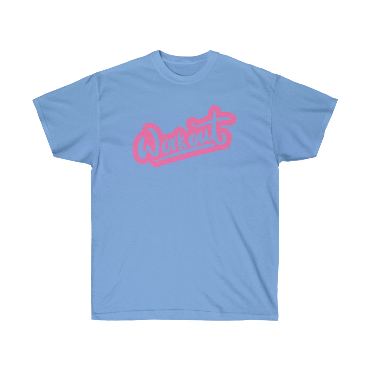 Pink Workout Cotton Tee