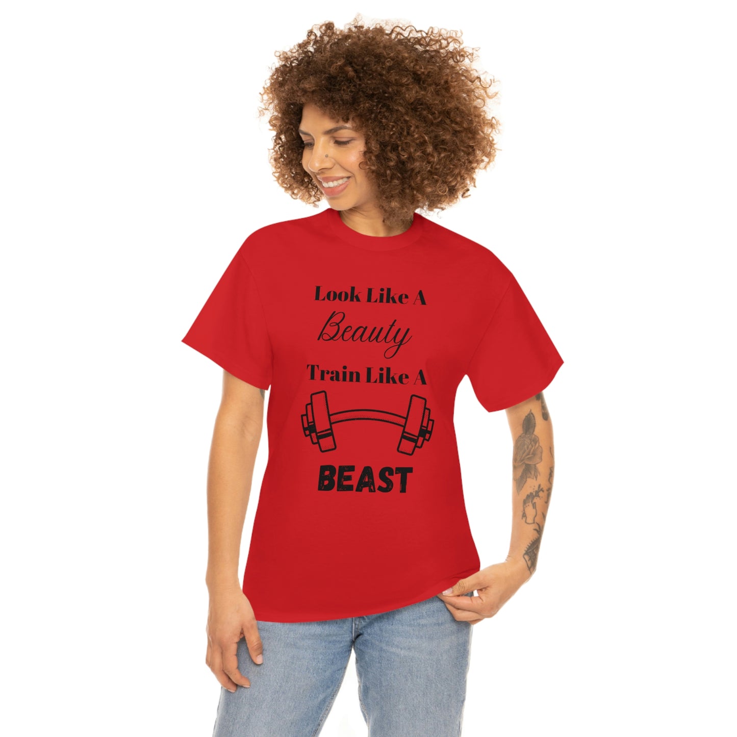 Train Like a Beast Cotton Tee